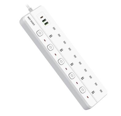 Green Lion Power Socket 2 USB-A & 1 Type-C - White