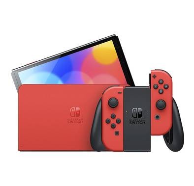 Nintendo Switch OLED - Mario RED Edition Console - Red