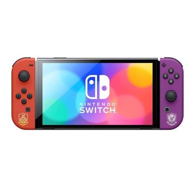 Nintendo Switch OLED - Pokemon Scarlet and Violet Edition - Black / Purple / Red