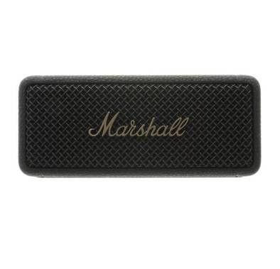 Marshall Emberton II Compact Portable Wireless Speaker, 30h Working Time, Quick Charge (Type-C), Dustproof & Waterproof, 360° Sound, Full Range Drivers - Black and Steel  