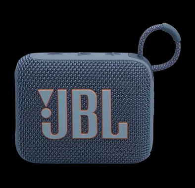 JBL Go4 Portable Wireless Speaker, 7h Playtime, Bluetooth 5.3, Water & Dust Resistant, Supports Auracast - Blue