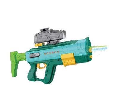 Green Lion GN60 Water Gun Automatic & Manual Single Shot Mode, Leak Proof Seal, ABS Plastic Material - Green