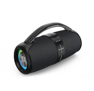 Green Lion Parma Pro Wireless Speaker,  6-7 Hours Play Time, RGB Light, IPX6 Waterproof - Gray