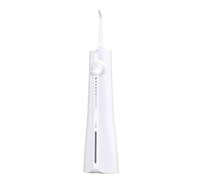 Green Lion Portable Oral Irrigator 300ML, IPX7 Waterproof Rating, 180ml Water Tank, 15 Days Standby, 10W Power- White