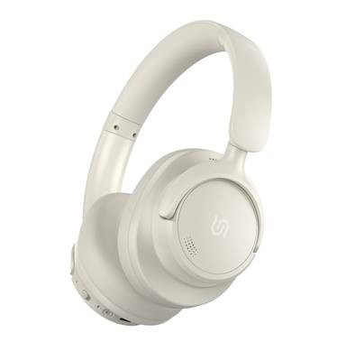 Porodo Soundtec Zen Hybrid Headphone with Noise Cancelling Technology & Type-C Charging Port - Beige