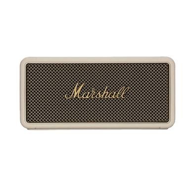 Marshall Middleton Portable Wireless Bluetooth Speaker, 20 Hours Playing Time, Bluetooth 5.1, Bluetooth Range 10m, 4.5 Hours Charging Time, AUX, Multi Host, True Stereophonic - Cream