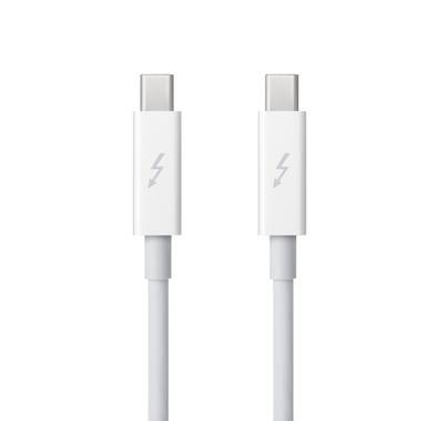 Apple Thunderbolt Cable 0.5M Type C-Type C, Thunderbolt Connections  - White