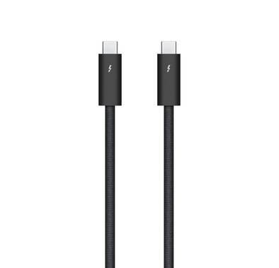 Apple Thunderbolt 4 (USB‑C) Pro Cable 1.8 m, HBR3, active cable, up to 100 W Power Transfer - Black