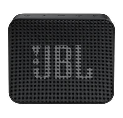 مكبر صوت JBL Go Essential اللاسلكي المحمول، 5 ساعات تشغيل، بلوتوث 4.2، شحن Micro USB، مقاوم للماء - أسود