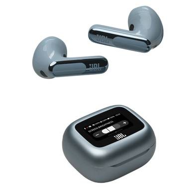 سماعات JBL Live Flex 3 True Earbuds، وقت تشغيل يصل إلى 50 ساعة، بلوتوث 5.3، وقت شحن 2 ساعة، شحن من النوع C واللاسلكي، اتصال متعدد النقاط، Personi-Fi 3.0، إلغاء الضوضاء النشطة - أزرق  