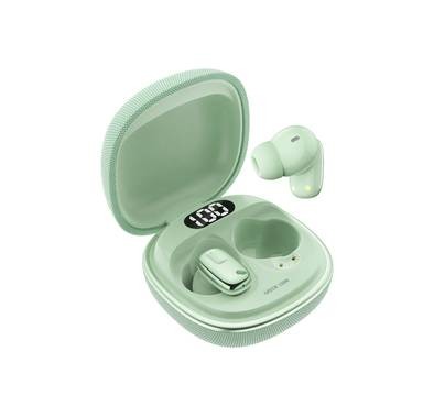 Green Lion SIENA True Wireless Earbuds, IPX5 Water Resistance, LED Digital Display, Bluetooth Version 5.4 - Green 