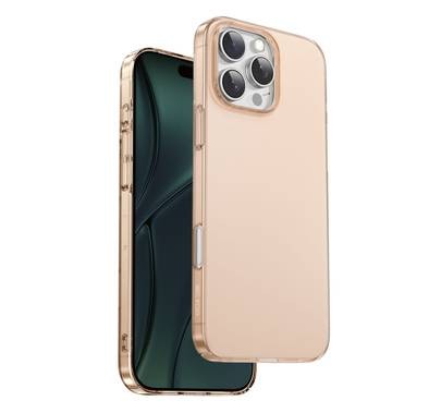 GREEN LION Delgado PC Case for iPhone 16 Pro Max, Slim Profile, Drop Protection, Easy Snap-On - Gold