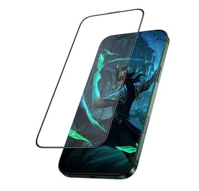 Geen Lion 9H Steve Matte AR Glass Protector for iPhone 16 Pro Max, Oleophobic Coating, Anti Reflective, Anti Scratch, Grease Resistance, Anti-Peeping & Anti Fingerprint, 9H Tempered Glass - Clear