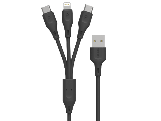 Charging Cable PVC 3 in 1 Cable