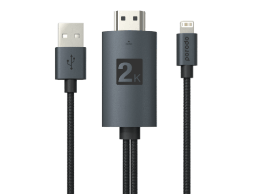 HDMI Lightning Cable with USB Connection