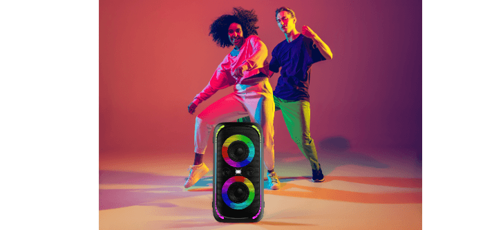 Porodo Soundtec Bash X Party Speaker with Trolly