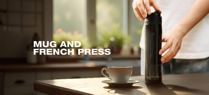 A Mug and a French Press