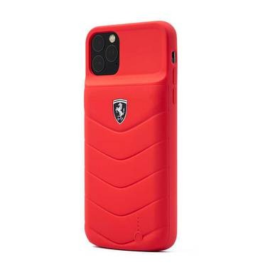 Ferrari Off Track Full Cover Power Case 4000mAh for iPhone 11 Pro Max, Officially Licensed, Shock Resistant, Scratches Resistant
