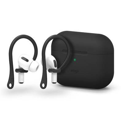 Elago Premier Pack # 2 Compatible for AirPods Pro ( Case / Earhooks ) Anti-Scratch, 360 Protection Case & Earhooks Suitable for Working Out at The Gym, & Other Fitness Activities