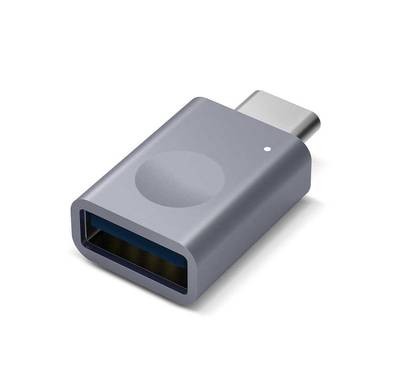 Elago Micro Aluminum USB-C to USB 3.0 Adapter Compatible with USB Type-C Interface | Compact & Portable USB 3.0 Superspeed | Up to 5 GBPS Data Transfer Speed - Dark Gray