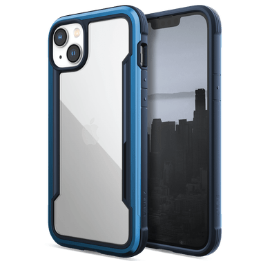 X-Doria Raptic Shield phone case Compatible with iPhone 14 Plus - Marine Blue