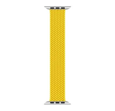 Green Lion Braided Solo Loop Strap for Apple Watch 38/40mm - Yellow