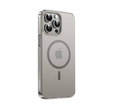 Green Lion iPhone 15 Pro For Magsafe Delgado PC Case - Titanium Gold