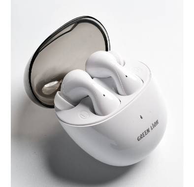 Green Lion Athens Wireless Earbuds - White