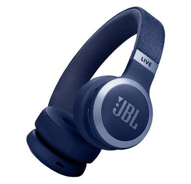 JBL Live 670NC Wireless Over-Ear Headphones With True Adaptive Noise Cancelling - Blue