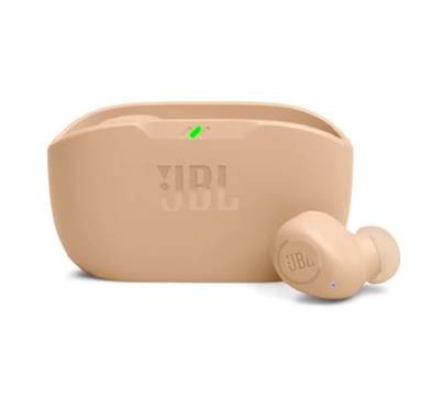 JBL Wave Buds True Wireless Earbuds In-Ear with Mic - Beige