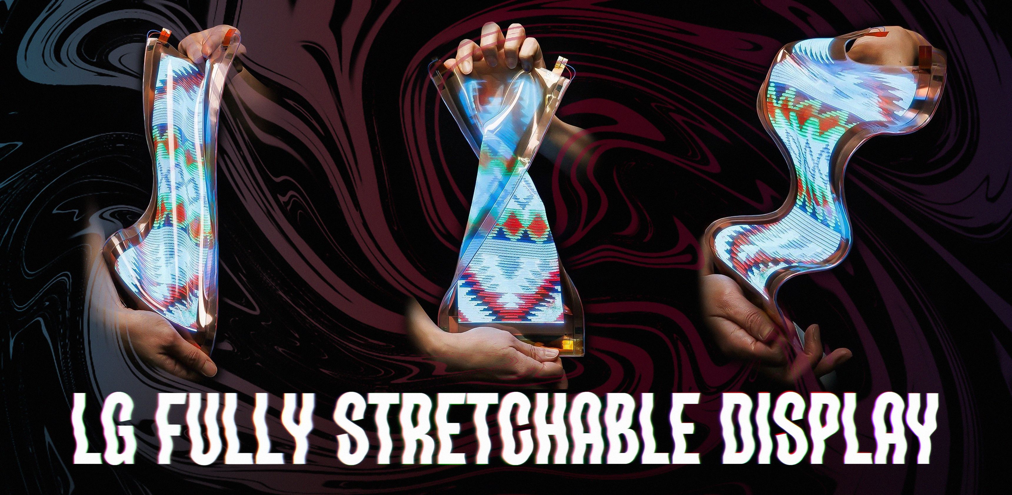 LG Introduces World's First Fully Stretchable Display