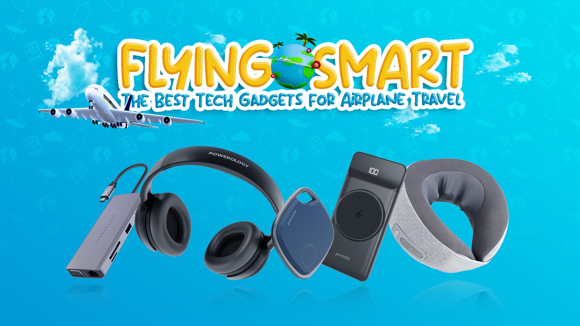Flying Smart: The Best Tech Gadgets for Airplane Travel
